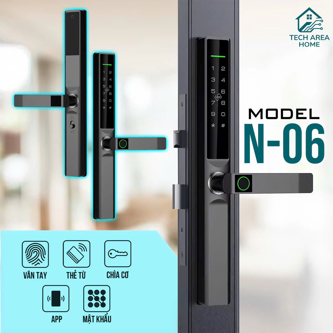 Khoá cửa Tech Area Home Model N06